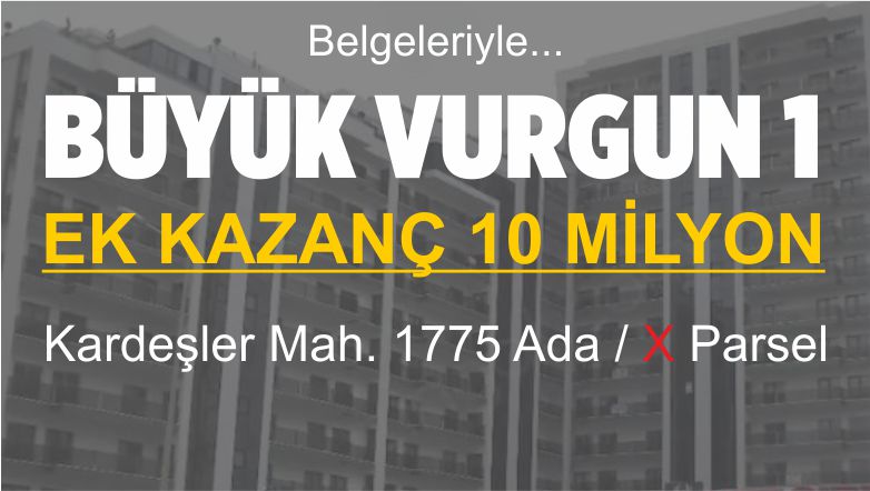 Belediye imar Tadilatı Yaptı! Yeşil Alan Daraltıldı! Fazladan 20 Daire Çıktı!