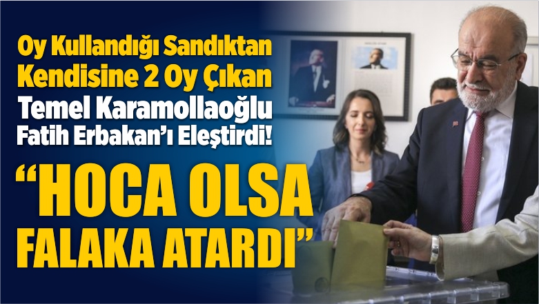 Karamollaoğlu Fatih Erbakan’ın “Yeniden Refah Partisi”ni Değerlendirdi