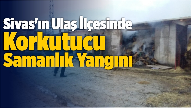 Sivas'ın Ulaş ilçesinde