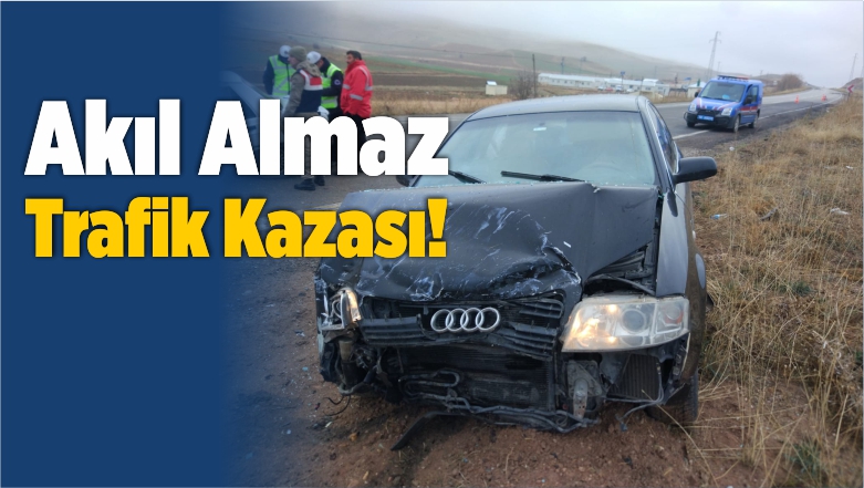 Akıl Almaz Trafik Kazası! 4…