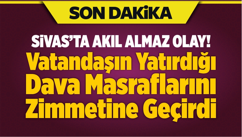 Zabıt Katibinin Zimmetine Para Geçirdiği İddiası