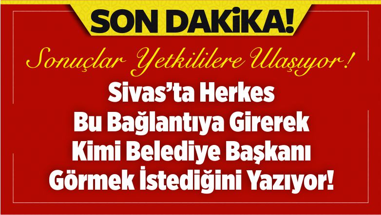 AK Parti’nin Sivas Belediye Başkan Adayı Salı Günü Grup’ta Açıklanıyor