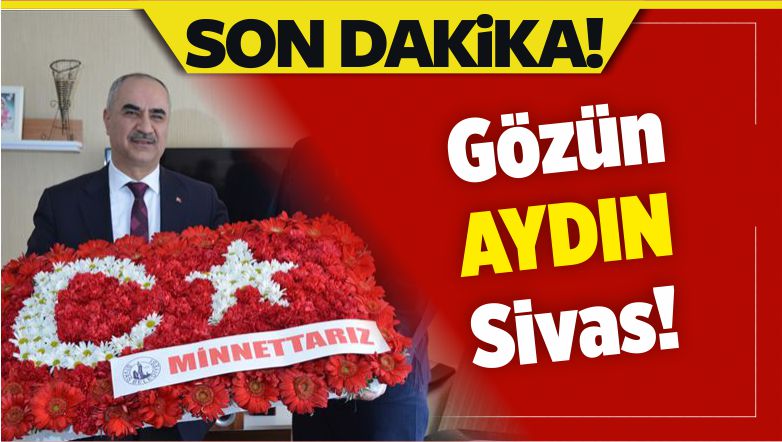 AK Parti Sivas Belediye Başkanı Sami Aydın Yeni Dönemde Aday Gösterilmedi