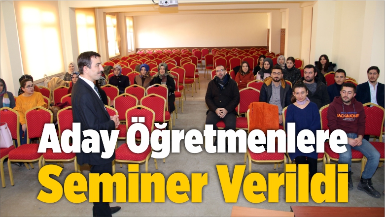 Seminer Verildi