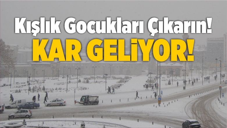 Dikkat! Kar Geliyor!
