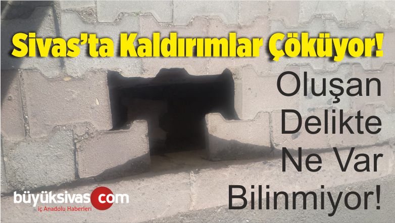 Sivas Belediyesi’nin Yaptığı Kaldırımların içler Acısı Hali