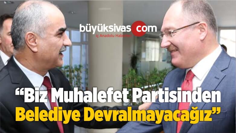 Başkan Adayı Bilgin Başkan Sami Aydın’ı Ziyaret Etti