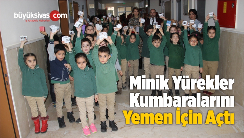 Minik Yürekler Kumbaralarını Yemen İçin Açtı