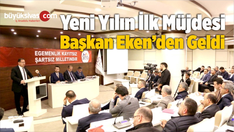 Yeni Yılın İlk Müjdesi Eken’den Geldi