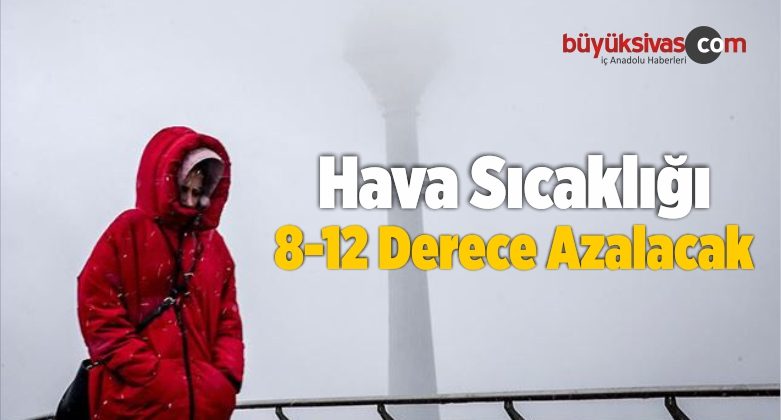 Hava Sıcaklığı 8-12 Derece Azalacak
