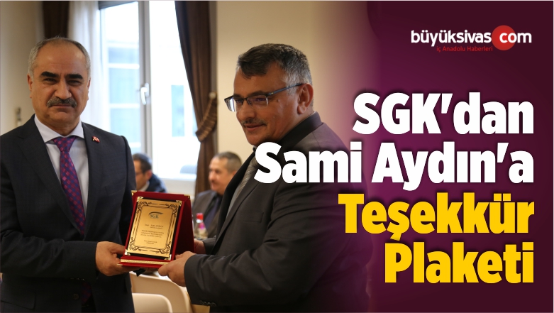 Teşekkür Plaketi