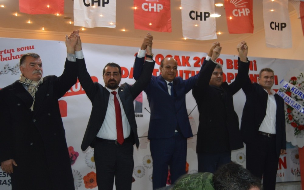 CHP’nin Besni ve belde belediye başkan adayları tanıtıldı