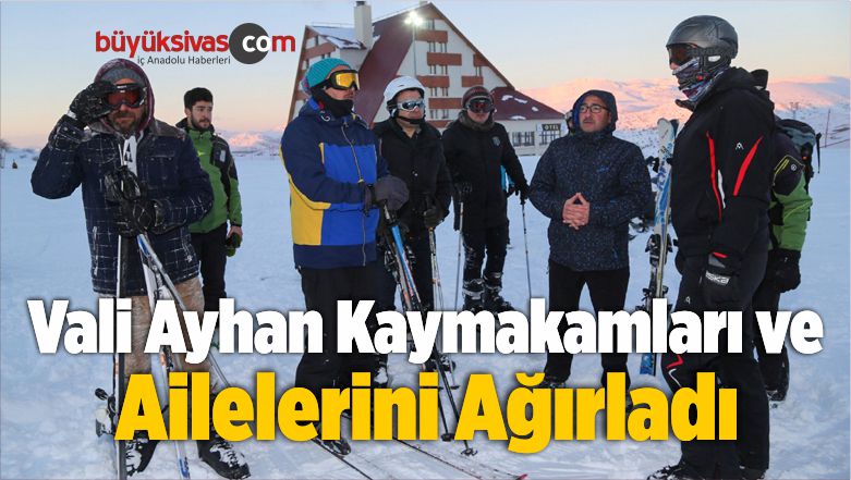 Vali Ayhan İlçe Kaymakamları ve Ailelerini Ağırladı