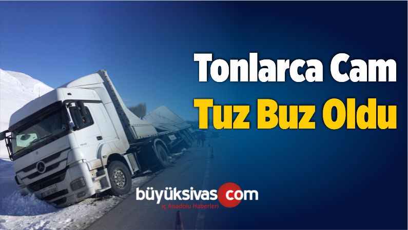 Tonlarca Cam Tuz Buz Oldu