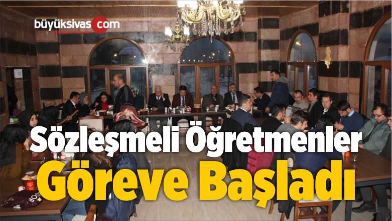 Zara’da 36 Sözleşmeli Öğretmen Göreve Başladı