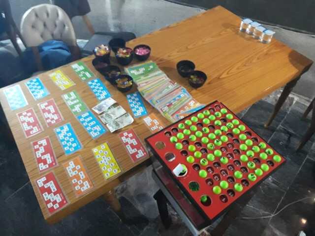 Lokanta Kisvesi Altında  Kumarhane