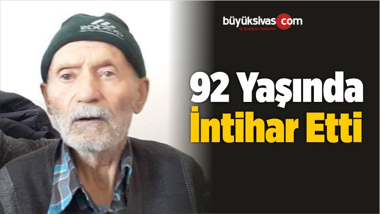 92 Yaşında Kendisini İple Asarak İntihar Etti
