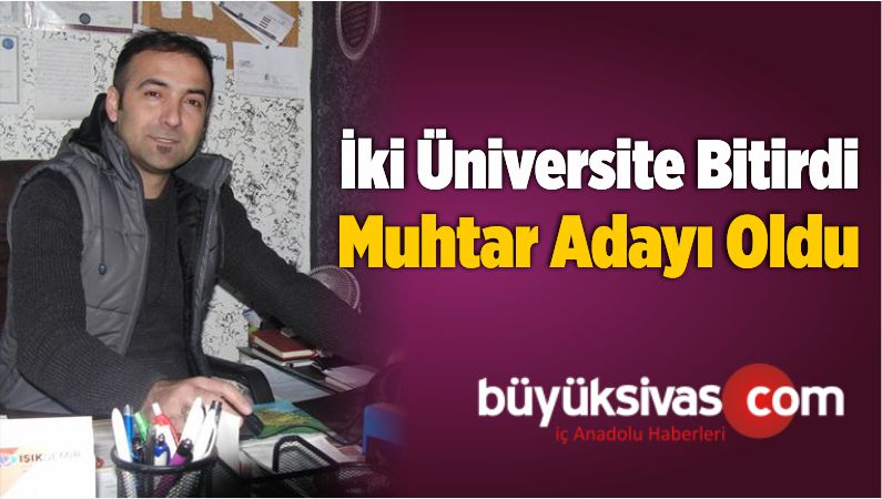 Muhtar Adayı Oldu