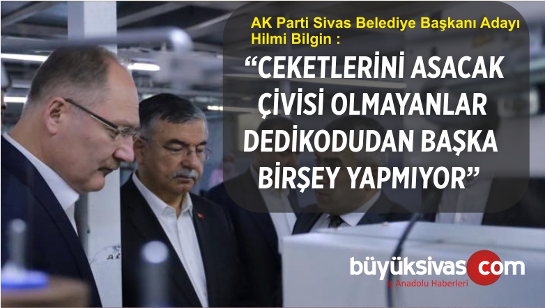 Ceketlerini Asacak Çivisi Olmayanlar Dedikodudan Başka Birşey Yapmıyor