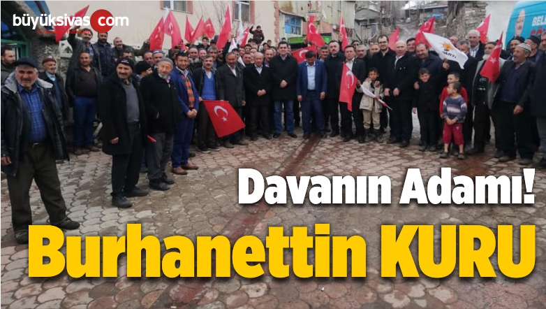 AK Parti il Genel Meclisi Üyesi Burhanettin Kuru Çalışmalarını Sürdürüyor