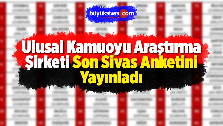 Son Sivas Anketi