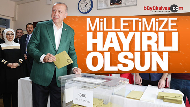 Cumhurbaşkanı Erdoğan Yerel Seçim İçin Oyunu Verdi