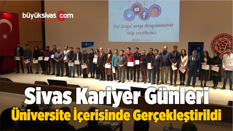 Sivas Kariyer Günleri Üniversite Kampüsü İçerisinde Gerçekleştirildi