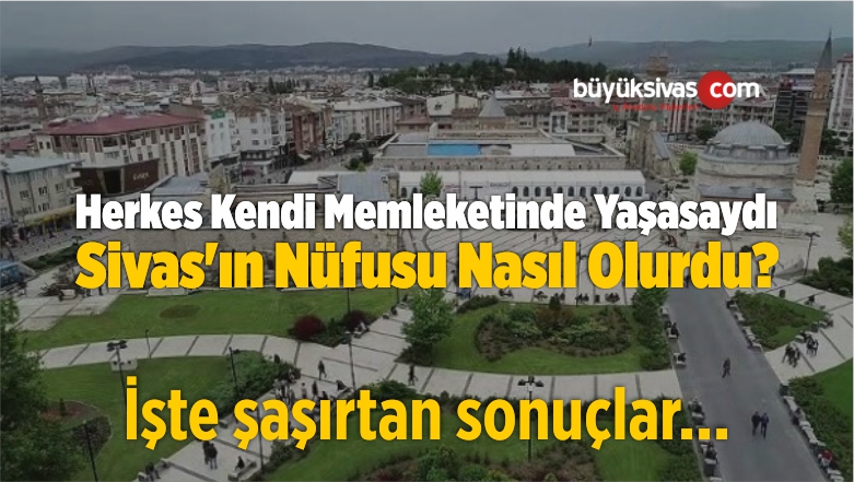 Sivas'ın Nüfusu