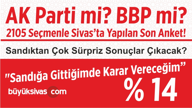 1 Hafta Kalan 2105 Kişi ile Yüz Yüze Gerçekleştirilen Anket Sonuçları
