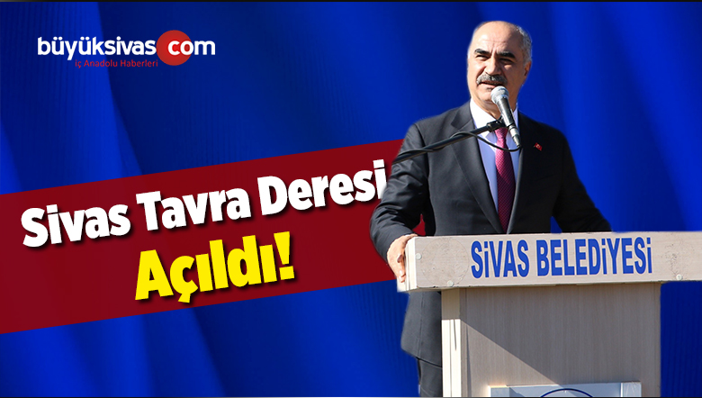Sivas Tavra Deresi Suyuna Kavuştu