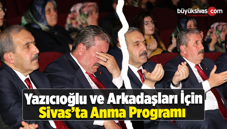 Yazıcıoğlu ve Arkadaşları İçin Anma Programı Düzenlendi