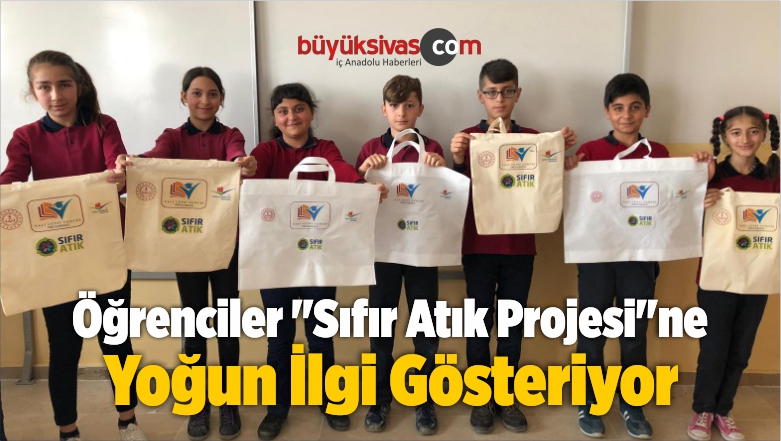 “Sıfır Atık Projesi”ne Yoğun İlgi Gösteriyor