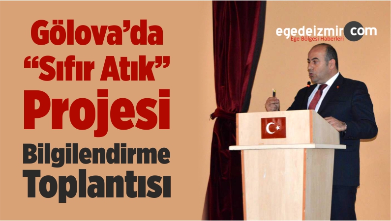 Gölova’da “Sıfır Atık” Projesi Bilgilendirme Toplantısı