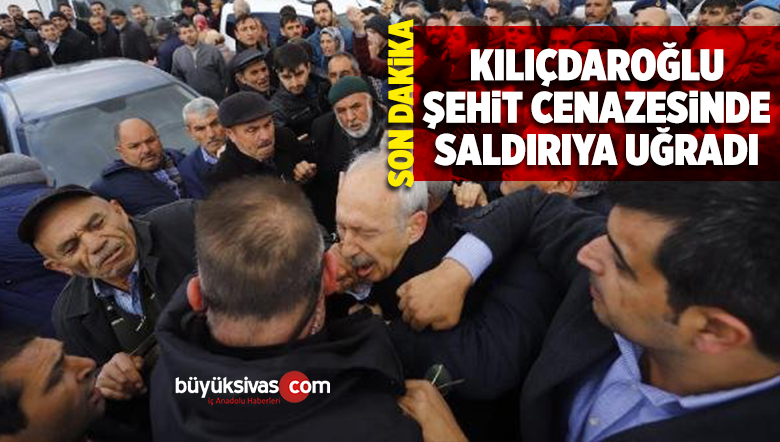 Kılıçdaroğlu Şehit Cenazesinde Saldırıya Uğradı