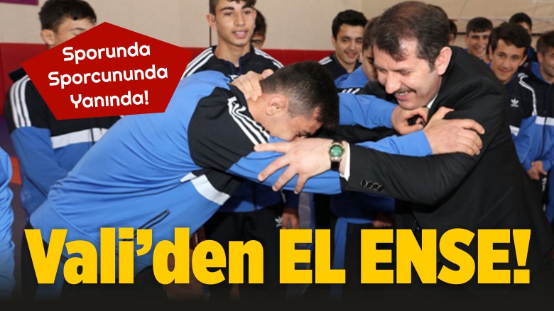 Sivas Valisi Salih Ayhan’dan El Ense ! Sivas’ta Spora Destek Sürüyor