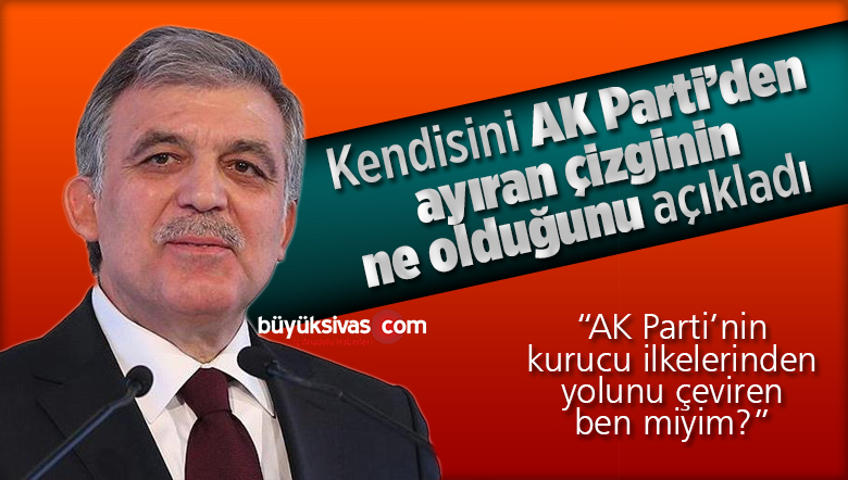 Gül: “Gördüğüm Engebeyi İşaret Ettiğim İçin Suçlanmam Haksızlık”