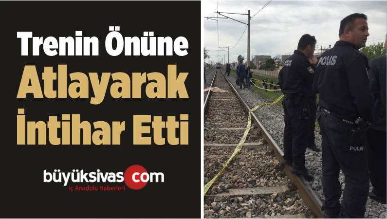 Trenin Önüne Atlayarak İntihar Etti