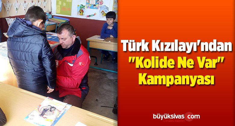 Türk Kızılayı’ndan “Kolide Ne Var” Kampanyası