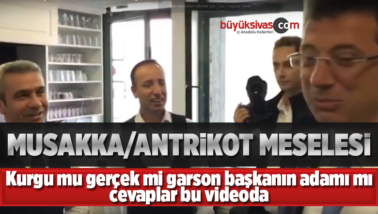 İmamoğlu’nun Musakka Mı Antrikot Mu Videosunun Arka Planı