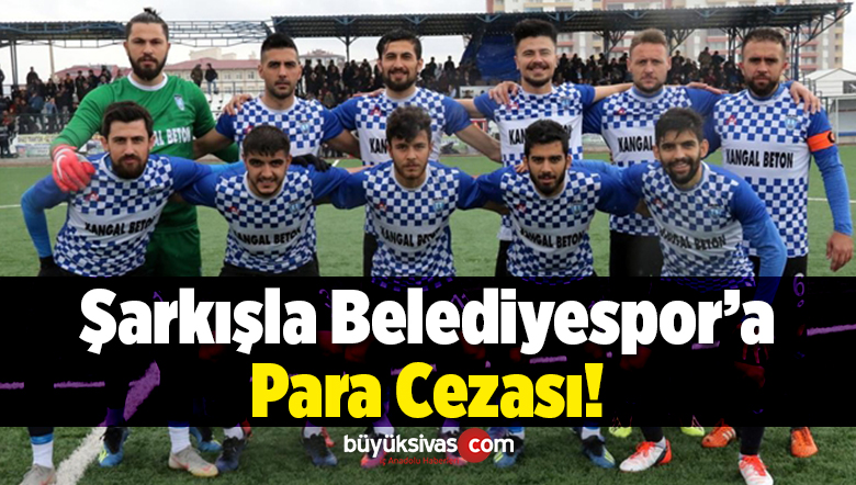 PFDK Şarkışla Belediyespor’a Para Cezası Verdi