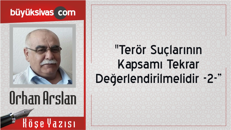 Terör Suçlarının