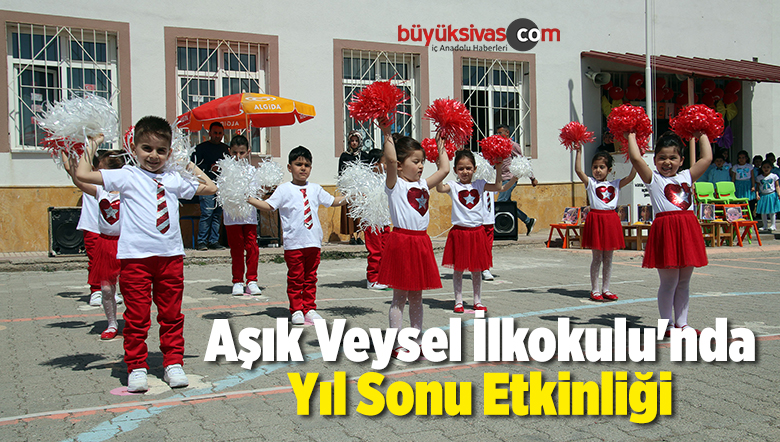 Aşık Veysel İlkokulu’nda Yıl Sonu Etkinliği