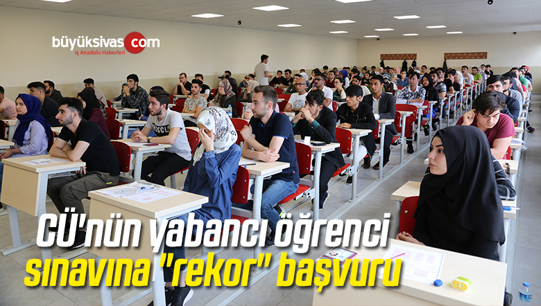 Yabancı Öğrenci Sınavı’na 5 Bin 500 Öğrenci Katıldı