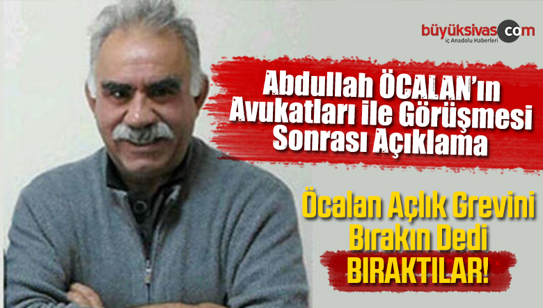 Abdullah Öcalan Avukatları Açıklama Yaptı! Asrın Hukuk Bürosu