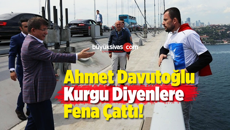 Ahmet Davutoğlu intihar Sonrası Kurgu Diyenlere Açıklama Yaptı