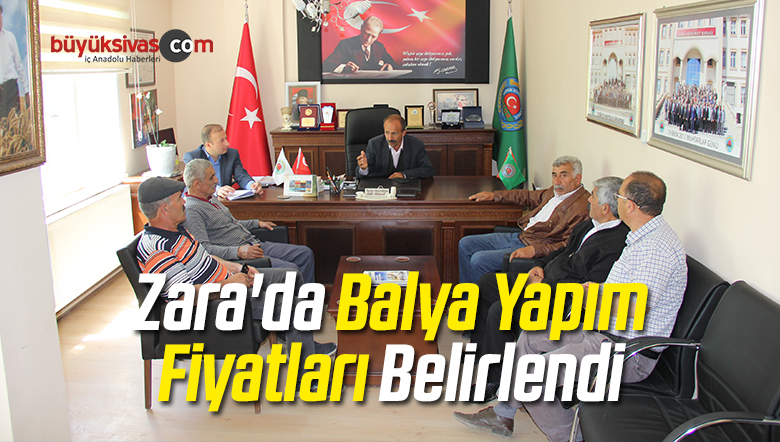 Zara’da Balya Yapım Fiyatları Belirlendi