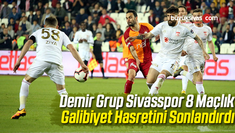 Sivasspor 8 Maçlık Galibiyet Hasretini Sonlandırdı