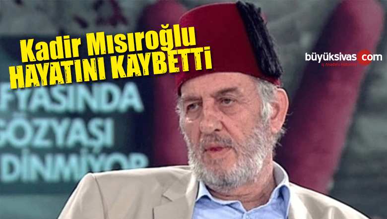 Tarihçi Kadir Mısıroğlu Tedavi Gördüğü Hastanede Hayatını Kaybetti