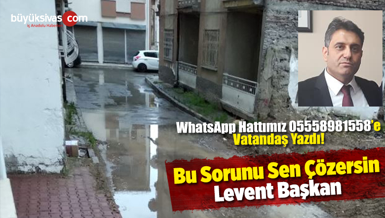 Vatandaş Sokağına Izgara istiyor Levent Başkan! Bu Sorunu Sen Çözersin
