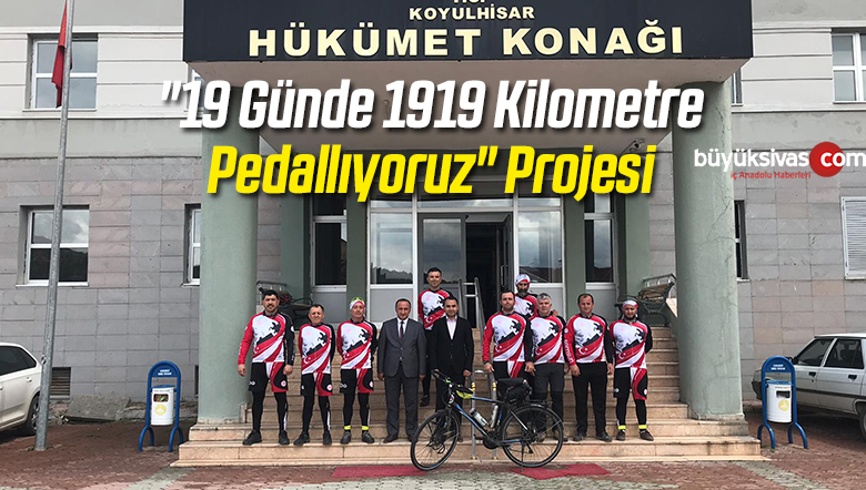 “19 Günde 1919 Kilometre Pedallıyoruz” Projesi